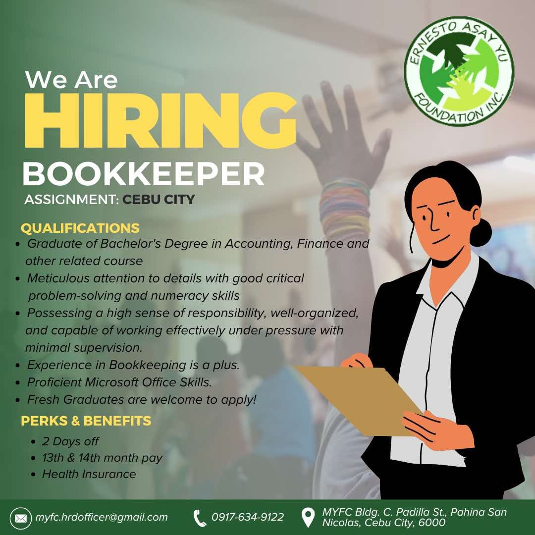 Bookkeeper Position